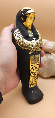 Antique Rare Egyptian Horus God of Sky Pharaonic Statue Ancient BC Antiques