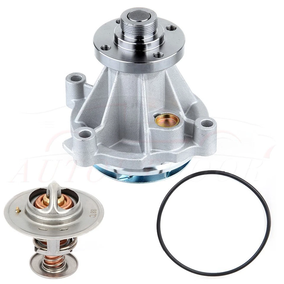 Water Pump Thermostat For 2000-2010 Ford Mustang 2003-2011 Lincoln Town Car 4.6L - Image 4 of 4