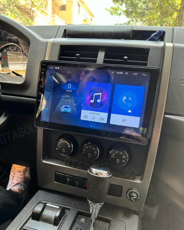 Voice Control Car Stereo Radio Carplay Android 15 GPS For Jeep Liberty 2008-2012 — 第 2/4 张图片