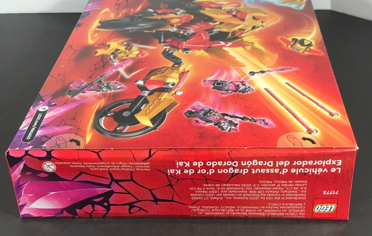 なずー LEGO Ninjago KAI'S GOLDEN DRAGON RAIDER 71773 Zane Skylor SEALED