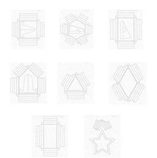 Metal Cutting Dies Frame Box Scrapbooking Photo Album Embossing Crafts Stencils