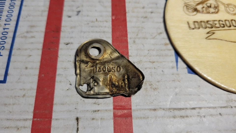 Carburador 64-66 Cadillac Deville Calais Fleetwood Rochester etiqueta de identificación 7026031 carburador Foto 3 de 3