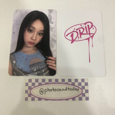 BABYMONSTER DRIP KTOWN4U LUCKYDRAW OFFLINE OFFICIAL PHOTOCARD KPOP