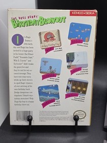 The Bugs Bunny Birthday Blowout NES Nintendo Fully Complete CIB Nice Condition 