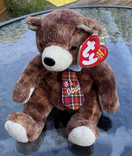 Ty Retired 2004 Beanie Baby Pappa 1 Dad, Mint tag