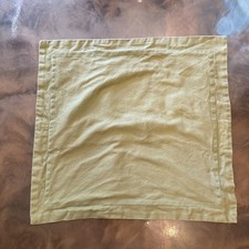 Ralph Lauren CHAPS ANNABELLE Olive Green Embroidered Euro Sham- see pics