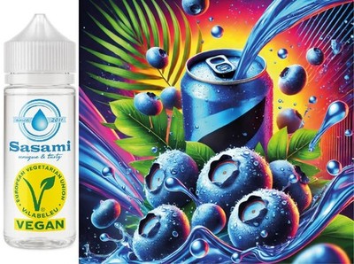 Energy Drink Blueberry Aroma Konzentrat - Vegan - Sasami - 10ml