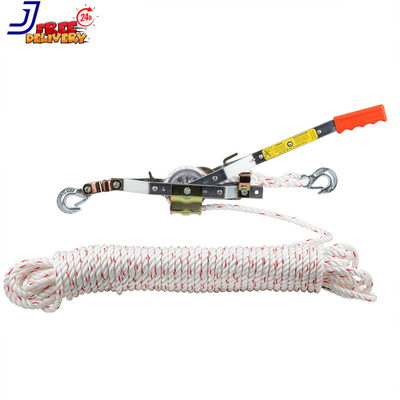 #ad Pow#x27;R Pull A 100 3 4 Ton Capacitty Rope Puller with 100#x27; of 1 2quot; Dia. Rope $251.89