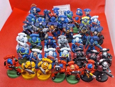 Warhammer 40k Space Marines First Born Job Lot Games Workshop OOP Mixed