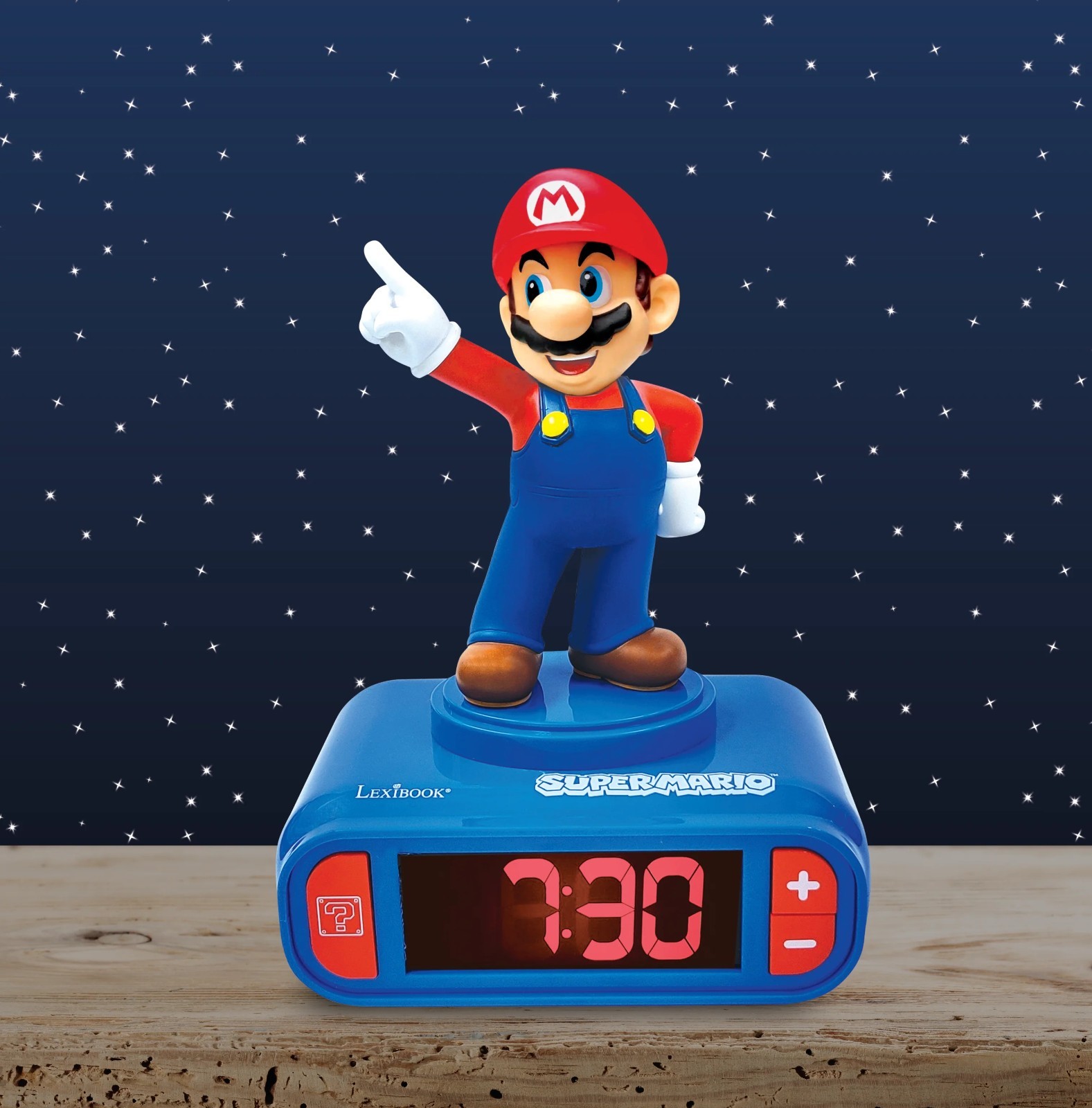Super Mario Figure Alarm Clock Mario Edition Japan Import Tested Works