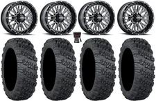 ITP Momentum 15" Wheels Milled 35" Versa Cross V3 Tires Textron Wildcat XX