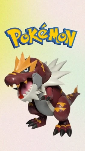 Pokemon Epic Battle Figure Tyrantrum Action Figure Toy