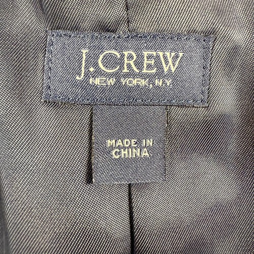 J Crew Blazer Mens 38R Blue Ludlow Moon British Tweed 100% Wool Suit Jacket EUC - Picture 2 of 13