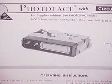 1969 Pontiac Firebird Trans Am Gto Judge Convertible 8-track Tape Service Manual