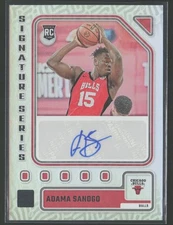 2023-24 DONRUSS #SS-ADA ADAMA SANOGO SIGNATURE SERIES AUTO