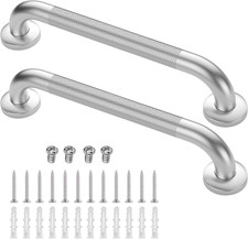 Grab Bars for Shower, 2 Pack 16 in anti Slip Safety Bath Handle for Senior Sta