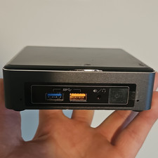 Intel NUC7 NUC7i5BNK Mini PC Black HDMI Wi-Fi...