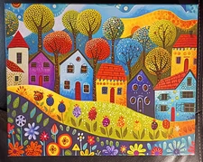 PAINTING HOUSES Puzzle - 1000 pieces