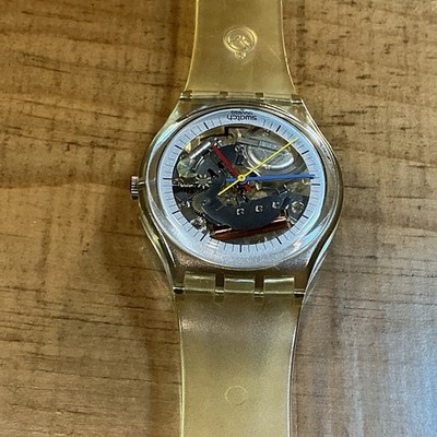 【極美品】swatch スウォッチ JELLY FISH GK100スケルトン 極美品】swatch スウォッチ JELLY FISH GK100スケルトン 【公式通販】