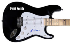 Patti Smith Signed Autograph Electric Guitar Horses Easter Rock Singer JSA COA