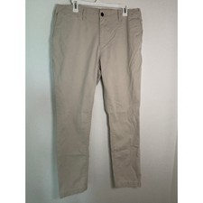 American Eagle Mens Next Level Flex Khaki Chino Slim Pants Tan 36x32