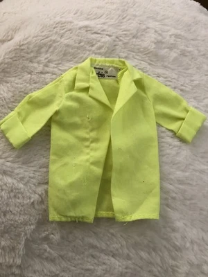 Barbie/Ken Fashion Genuine ,,Vintage Jacke in Neongelb, Rockstars?“ - Bild 1 von 4