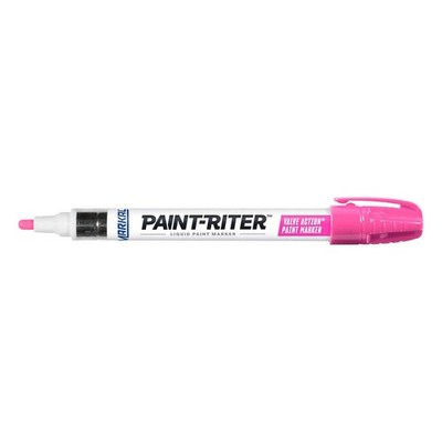 MARKAL 97053 Paint Marker, Permanent, Pink 21U678
