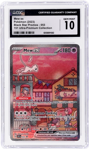 2023 Pokemon SV Black Star Promo 151 Ultra Premium Collection Mew Ex CGC 10