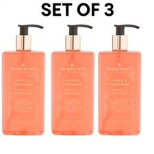 3pk PECKSNIFF`S 16.9oz Apple Cinnamon Harvest Hand Wash