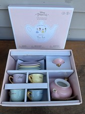 Pottery Barn Kids Disney Princess Ceramic Tea Set Inspired By Mary Blair