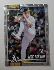 Topps 2026 Series 1 - Jack Perkins Diamante Foil RC No. 206 Athletics