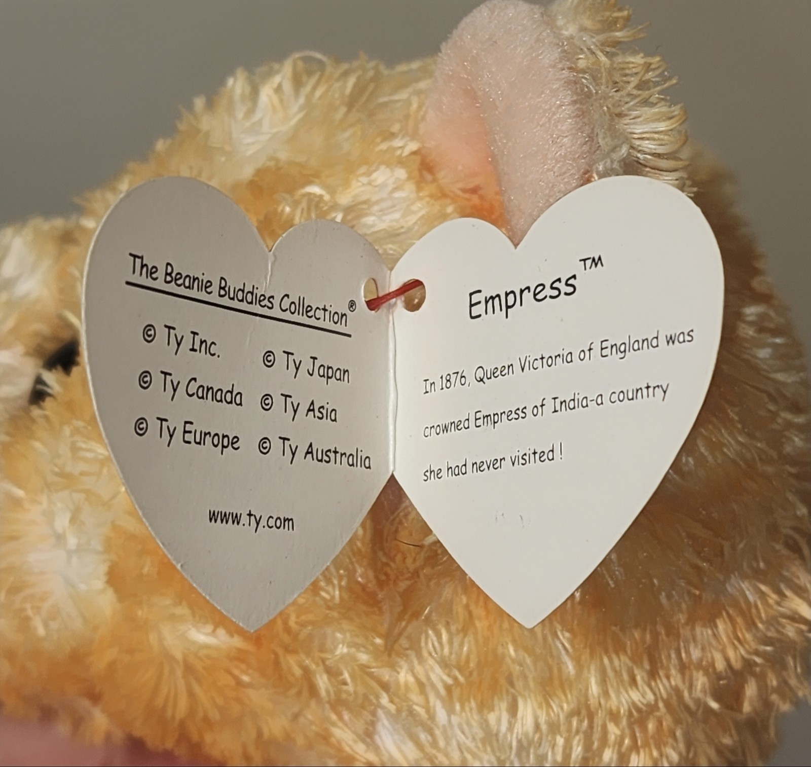 NMT* Ty Beanie Buddy - EMPRESS the Cat (12.5 Inch) MWNMT Stuffed Animal Toy