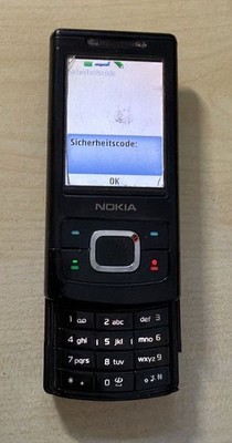 NOKIA 6500s-1 Schwarz RM-240 Geprüft, Händler, Garantie, SIMLOCK