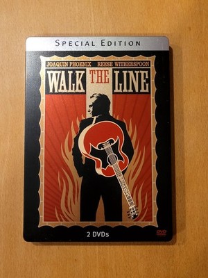Walk the Line - Joaquin Phoenix, Reese Witherspoon DVD Special Edition STEELBOOK