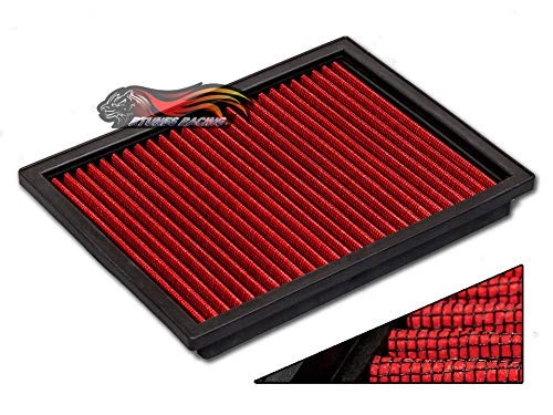 Filtro de aire seco panel desplegable de flujo de alto rendimiento de repuesto Rtunes OEM 1556 Foto 2 de 2