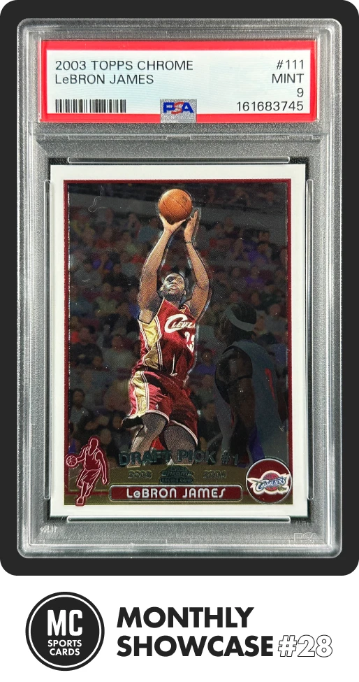 LeBron James Basketball Grade 9 Rookie Sports Trading Cards