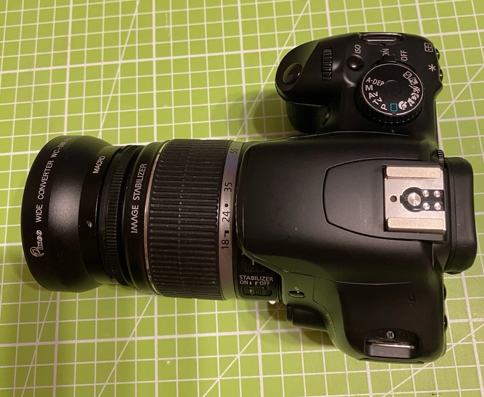 Digitale Spiegelreflexkamera Canon EOS 450D Mit Zubehörpaket