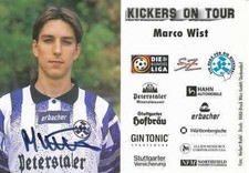 Postal 1296 Marco Wist Stuttgarter Kickers