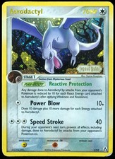 Aerodactyl #1/92 DMG EX Legend Maker Pokemon Card