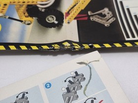 LEGO Technic 8040 Pneumatic + 8700 Power Pack 100% Complete W/Inserts Motor Work