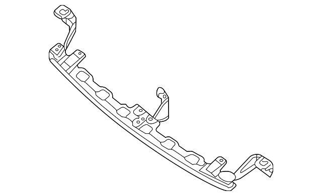 Genuine Nissan Bumper Cover Reinforcement 62290-9JH0A