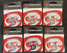 Streamlight 69271 CR 1/3N Lithium Batteries - Six (2 pk - TLR-6)