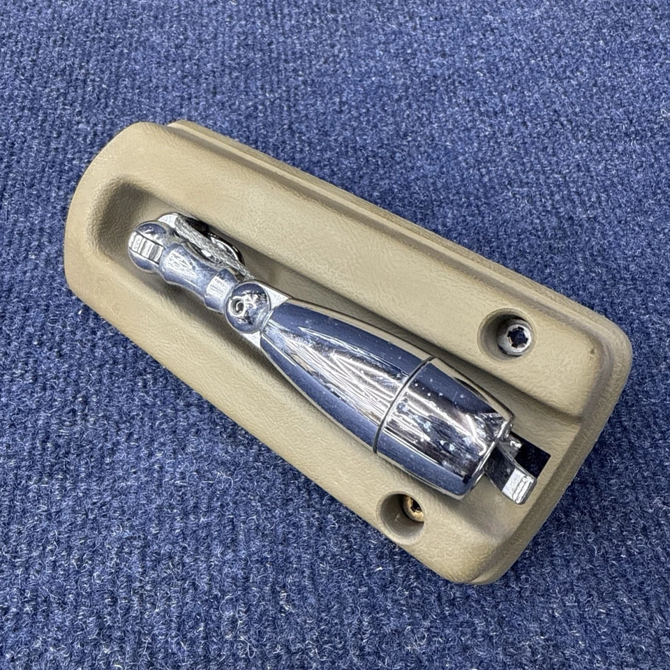 OEM 1979-1993 Ford Mustang Overhead Dome/Map Light Factory 1980 Sand Beige Tan - Image 4 of 4