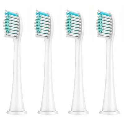 4Stück Ersatzbürsten passend für Philips Sonicare Aufsteckbürsten HX6014