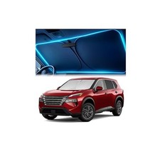 Windshield Sun Shade for Nissan Rogue 2021 2022 2023 2024 2025 2026 Cust