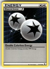 Double Colorless Energy 111/119 XY - Phantom Forces Pokemon U Lightly Played