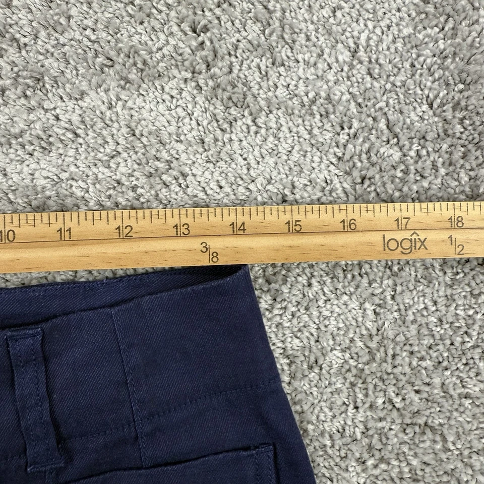 Maeve Anthropologie Colette Pants Women’s 28P Blue Linen Blend Wide Leg Boho - Image 3 of 4