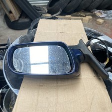 SEAT ALHAMBRA 2006  O/S DRIVERS SIDE ELECTRIC WING MIRROR BLUE LD5Q POWERFOLD