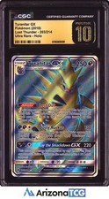 Pokemon 2018 Tyranitar GX 203 Holo Ultra Rare Lost Thunder BLACK LABEL CGC 10 on eBay