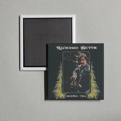 Dickey Betts - Highway Call Album Cover Locker Fridge Magnet